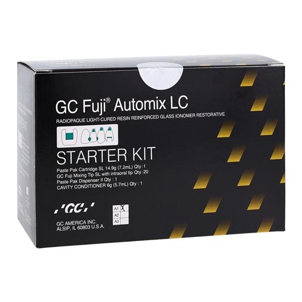 GC 444001 Fuji Automix LC Dental Restorative Starter Kit A1 GC 444001 Fuji Automix LC Dental Restorative Starter Kit A1
